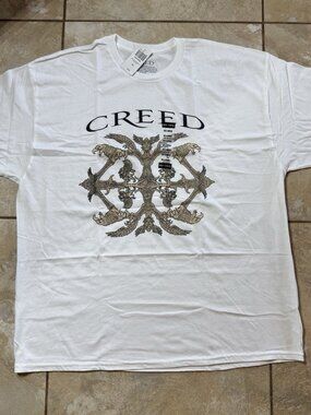 Creed Griffin & Eagle Crest T-Shirt 2XL New With Tags